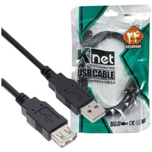 کابل افزایش طول USB 2.0 کی نت K-NET به طول ۳ متر