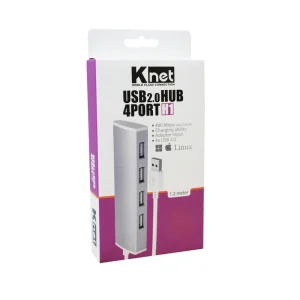 هاب ۴ پورت USB 2.0 کی نت K-NET H1