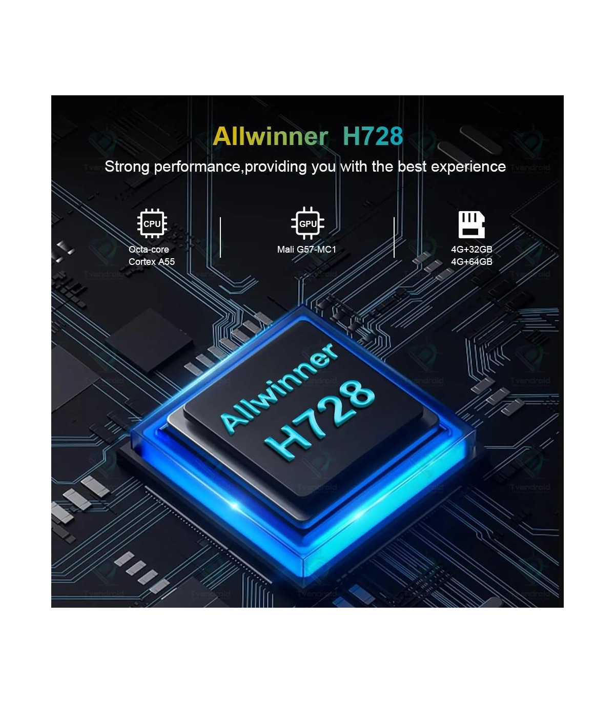 اندروید باکس HK1 RBOX H728 H8x 4GB 32GB - Image 4