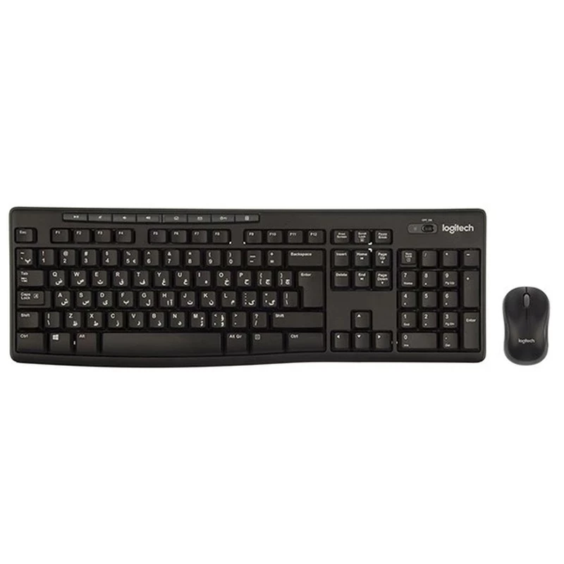 کیبورد و موس بیسیم لاجیتک LOGITECH Mk270 (گارانتی نیکان پاسارگارد)