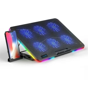 پایه خنک کننده و کول پد لپ تاپ کول کلد COOLCOLD F5 RGB