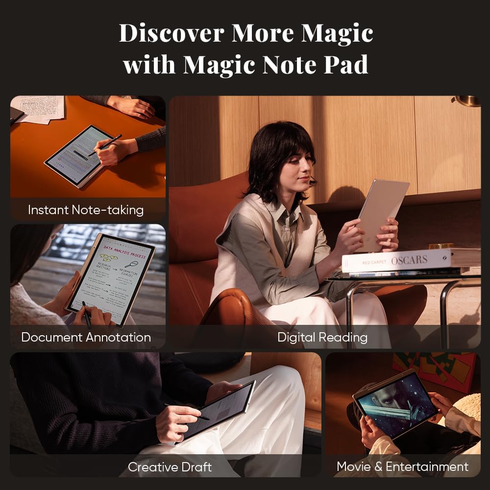 تبلت یادداشت هوشمند ایکس پی پن Magic Note Pad+کوله پشتی هدیه xp pen (گارانتی اصلی لیبل و هولوگرام) - Image 4