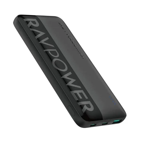 پاوربانک راوپاور RAVPOWER RP-PB1228 ظرفیت 10000 میلی آمپر (گارانتی آواژنگ)