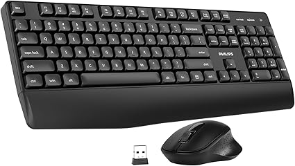 موس و کیبورد بیسیم فیلیپس PHILIPS Spt6348 (گارانتی واسل)