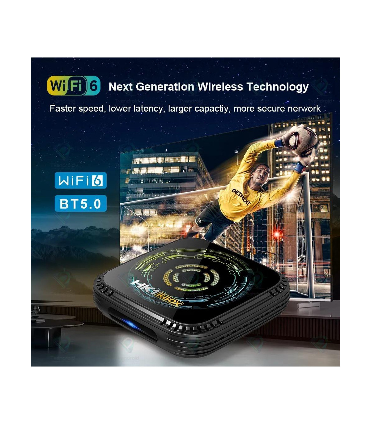 اندروید باکس HK1 RBOX H728 H8x 4GB 32GB - Image 8