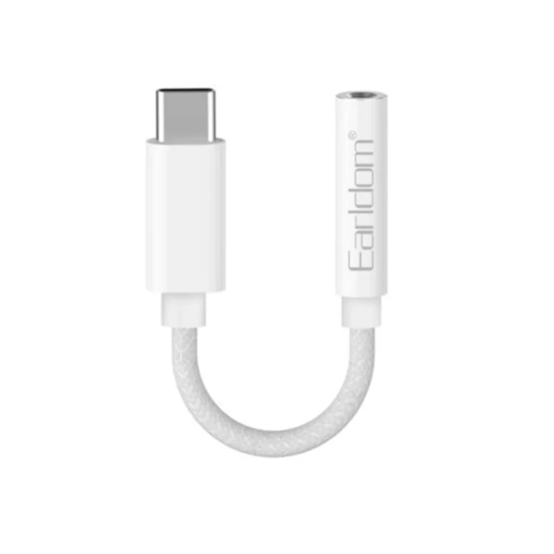 مبدل USB-C به جک 3.5 میلی متری ارلدام EARLDOM ET-OT69