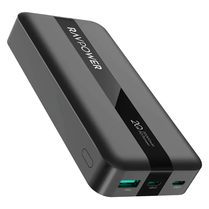 پاوربانک راوپاور RAVPOWER RP-PB1235 ظرفیت 20000 میلی آمپر ساعت