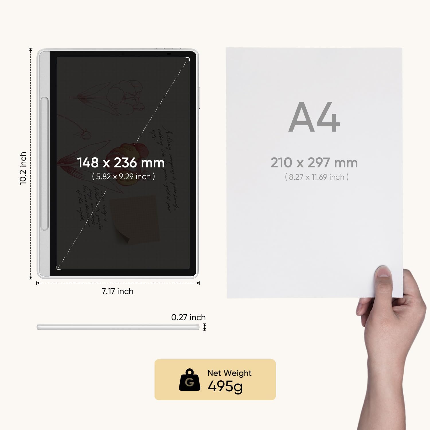 تبلت یادداشت هوشمند ایکس پی پن Magic Note Pad+کوله پشتی هدیه xp pen (گارانتی اصلی لیبل و هولوگرام) - Image 3