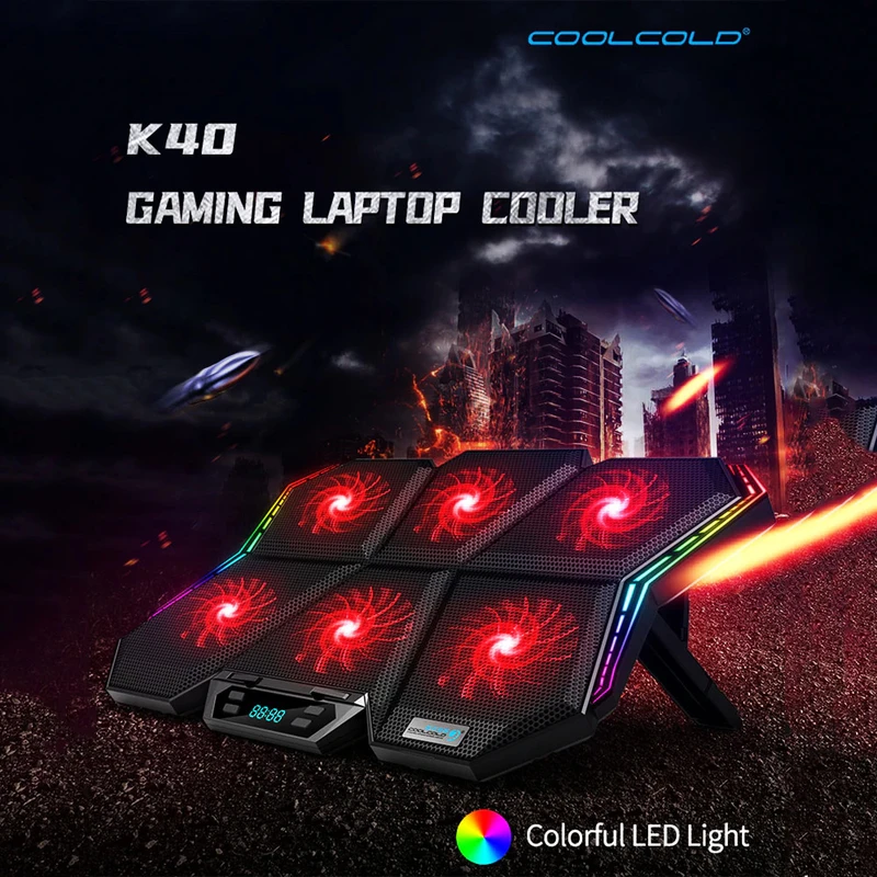 کول پد لپ تاپ کول کلد COOLCOLD K40 - Image 2