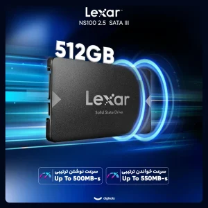 حافظه SSD اینترنال لکسار NS100 ظرفیت ۵۱۲ گیگابایت