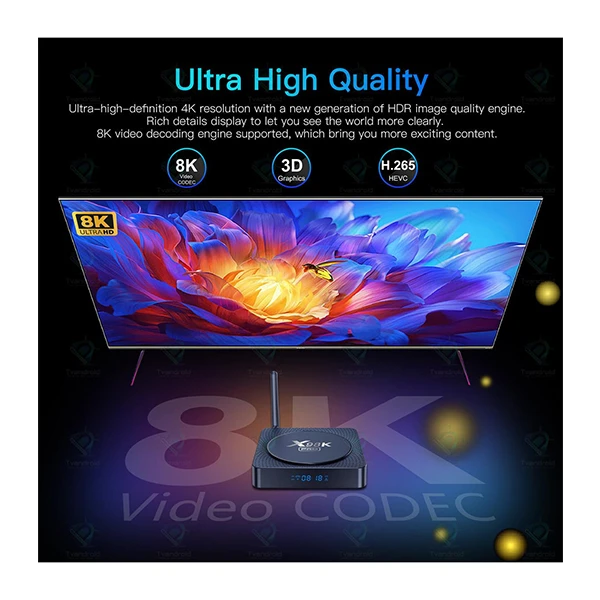 اندروید باکس X98K PRO 4GB 32GB + هدیه ویژه - Image 4