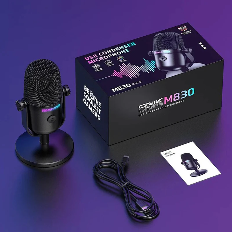 میکروفون گیمینگ اونیکوما ONIKUMA M830 - Image 3