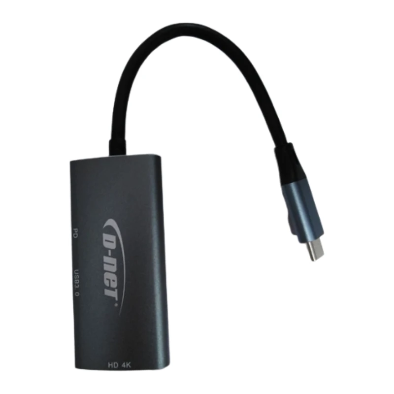 هاب USB-C دی نت ۴ پورت D-NET