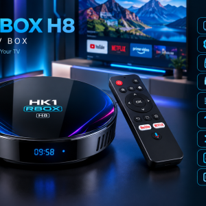 اندروید باکس HK1 RBOX H8 4GB 64GB + هدیه ویژه