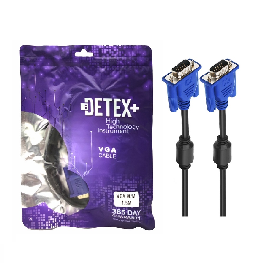 کابل VGA دیتکس پلاس DETEX+ 1.5m - Image 2