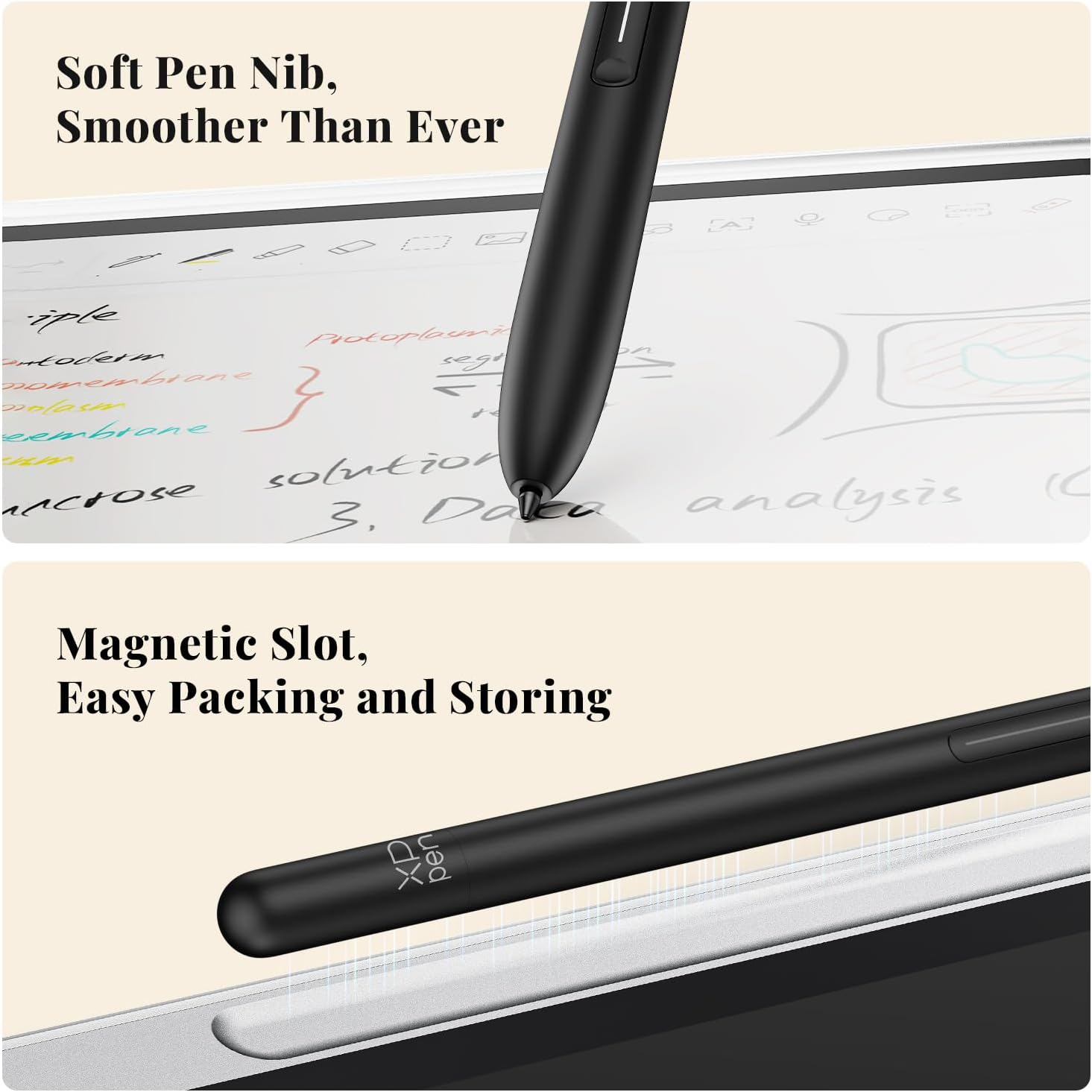 تبلت یادداشت هوشمند ایکس پی پن Magic Note Pad+کوله پشتی هدیه xp pen (گارانتی اصلی لیبل و هولوگرام) - Image 7