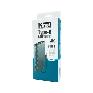 هاب ۸ پورت USB-C کی نت S9 K-NET