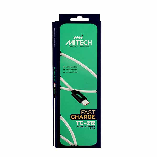 کابل USB به Type-C برند میتک MITECH Tc-212 - Image 2