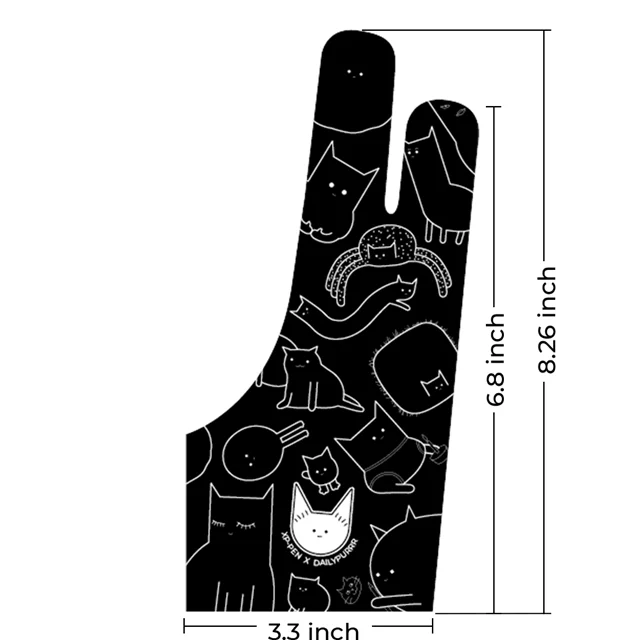 دستکش طراحی طرحدار اکس پی پن XP-PEN ACG15 - Image 3