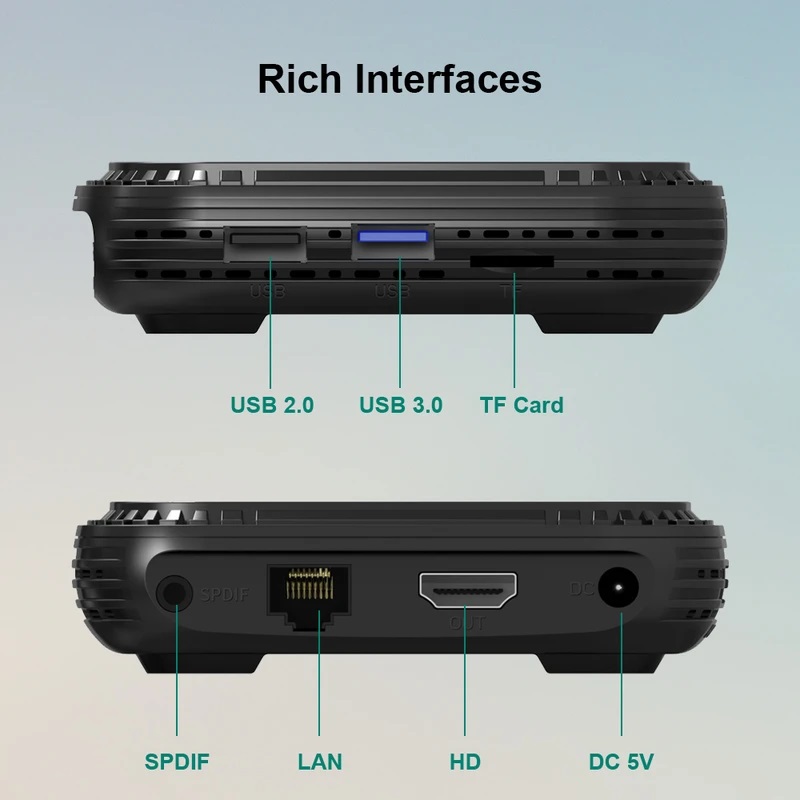 اندروید باکس HK1 RBOX H728 H8x 4GB 32GB - Image 3