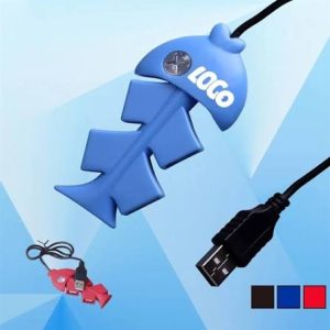 هاب USB 2.0 چهارپورت PLATINUM (با کابل متصل)