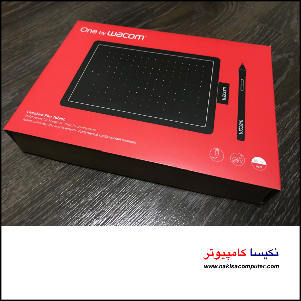 قلم نوری وکام مدل وان بای وکام متوسط One By WACOM Medium Ctl 672 (یکسال گارانتی شرکتی) - Image 2
