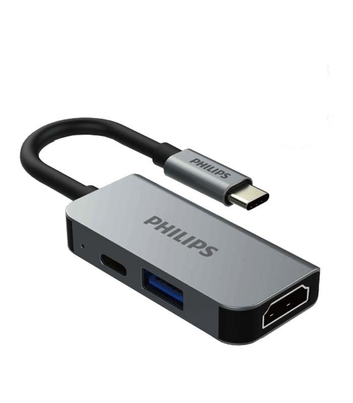 هاب USB-C سه پورت فیلیپس SWV 6113 (گارانتی واسل)