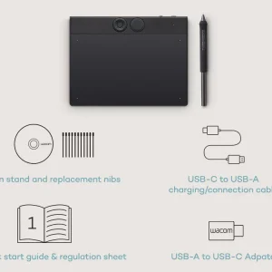 قلم نوری وکام WACOM Intuos pro PTK-470 (گارانتی اصلی)