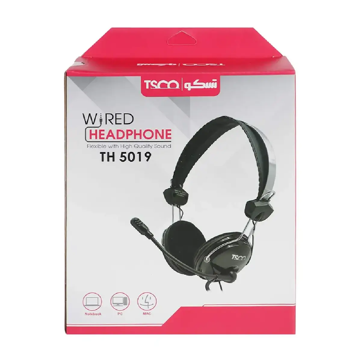 هدفون تسکو TESCO Th5019 (گارانتی توسن سیستم) - Image 2