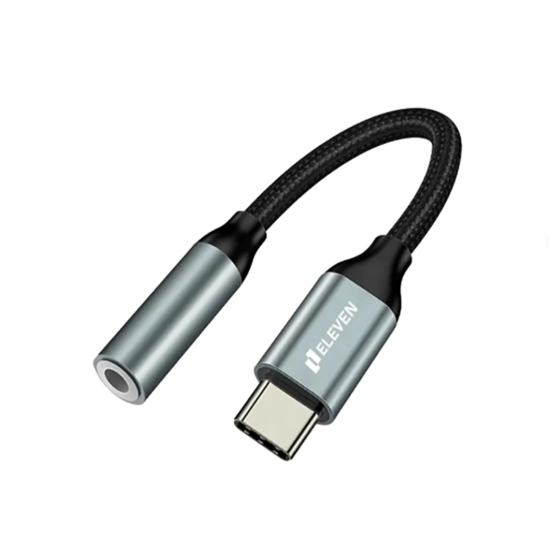 کابل تبدیل تایپ سی TYPE C به جک 3.5 ELEVEN ایلون CV401